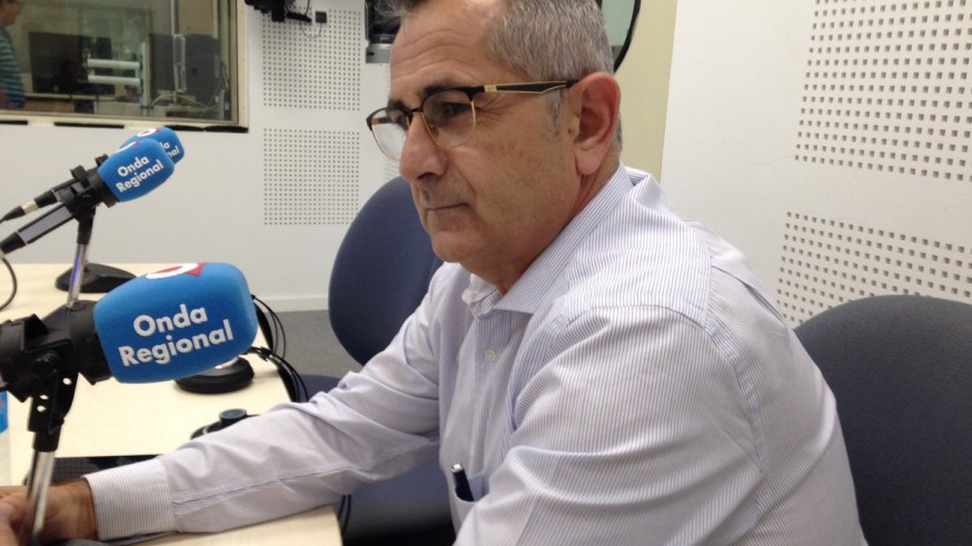 Pedro López Milán en los estudios de ORM