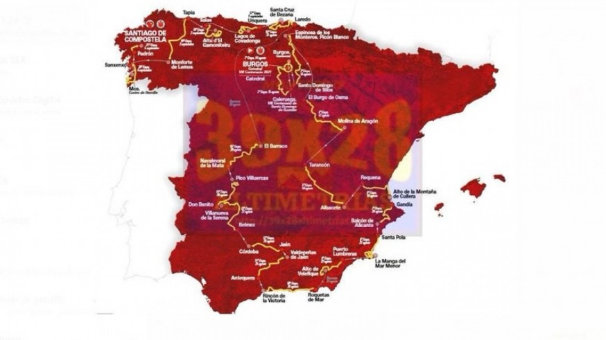 La Manga será final de etapa en la Vuelta a España 2021, que incluye también una etapa con salida en Puerto Lumbreras