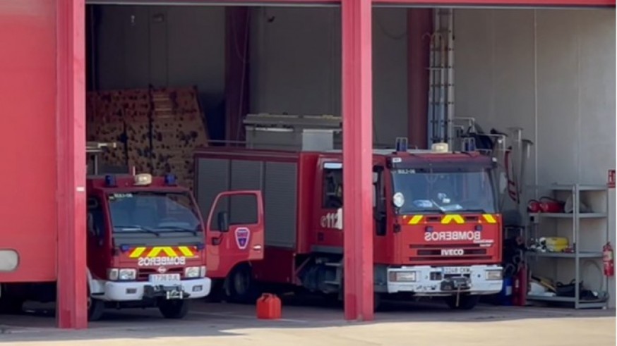 Águilas denuncia que tres vehículos del parque de bomberos están fuera de servicio por averías