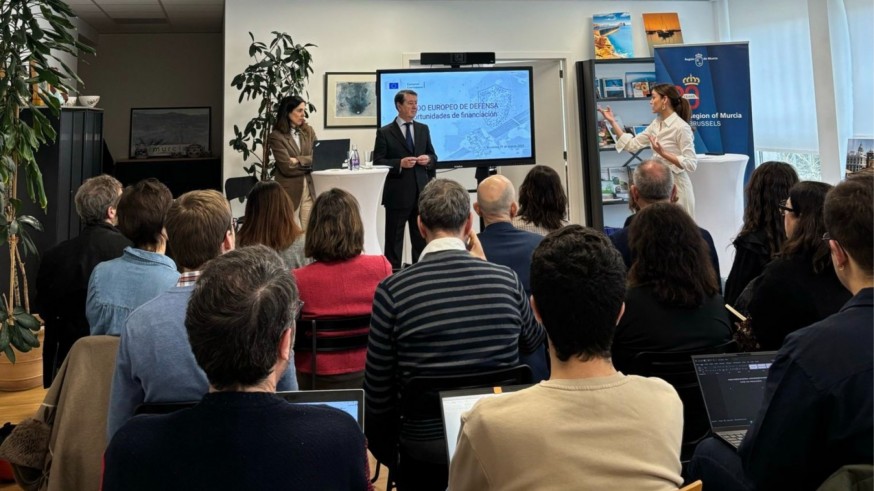 "La oficina de la Región de Murcia en Bruselas es de gran apoyo a los murcianos que trabajan en las instituciones europeas"