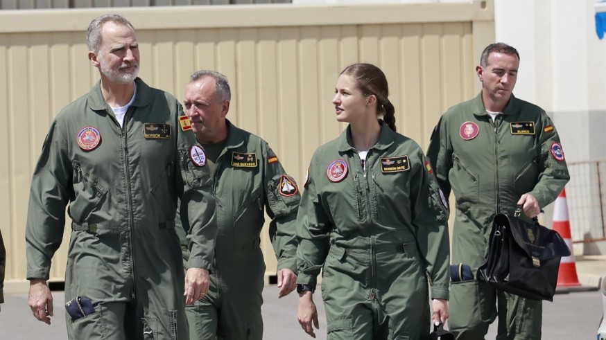 La princesa Leonor culmina su formación militar en San Javier tras tres años y se prepara para su etapa universitaria