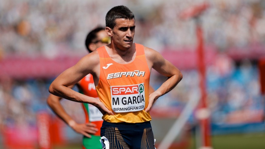 Mariano García no estará en la final de 1.500 del Europeo