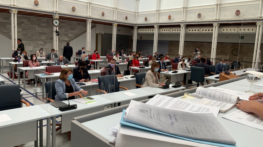 Pleno en la Asamblea Regional