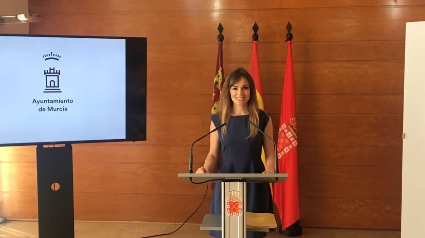 Rebeca Pérez en rueda de prensa