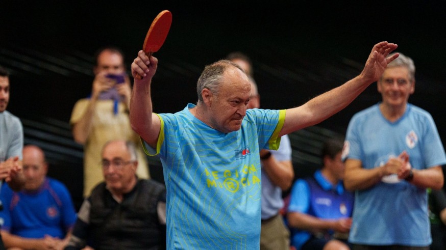 Paco Molina, primer campeón de España de tenis de mesa para personas con Parkinson