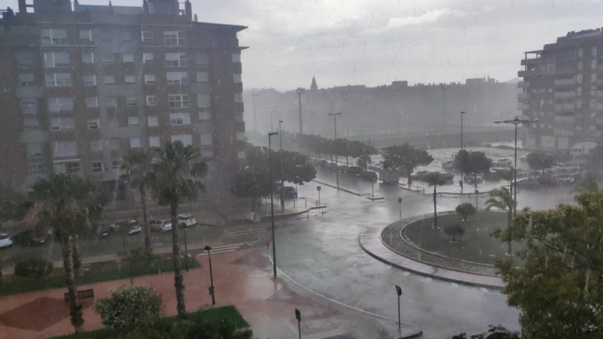 Aemet activa aviso amarillo por tormentas y lluvias en toda la Región de Murcia desde esta noche