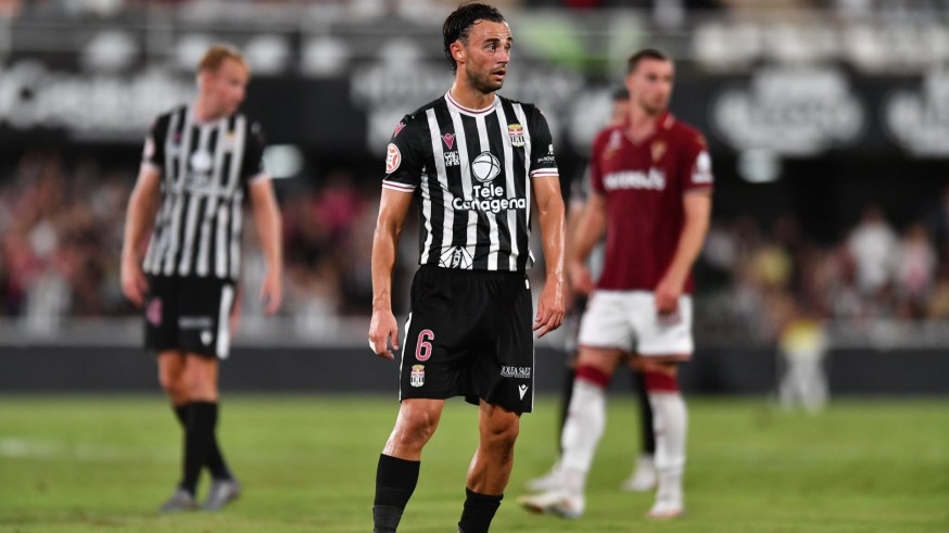 Clavería: "Había visto el Cartagonova 'bien' alguna vez, pero como el otro día..."