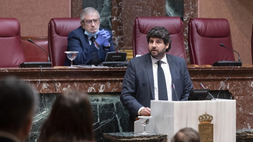 Comparecencia de López Miras