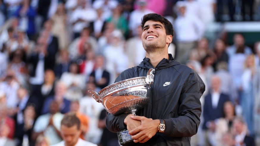 Alcaraz: "Quería ganar Roland Garros desde niño"
