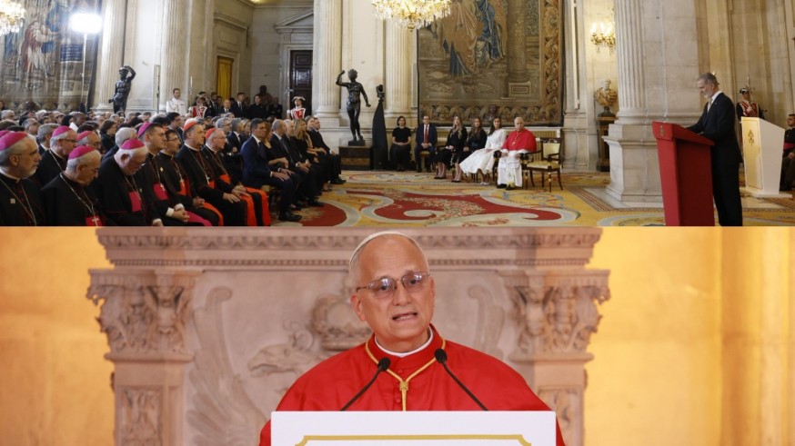 El papa León XiV pide por la paz en Madrid