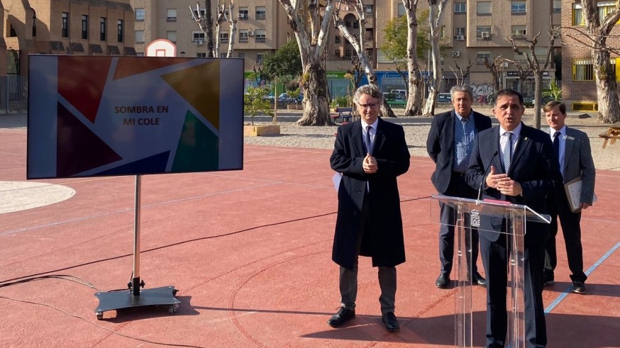 El Ayuntamiento de Murcia invertirá más de 2 millones para mejorar el sombraje en los colegios