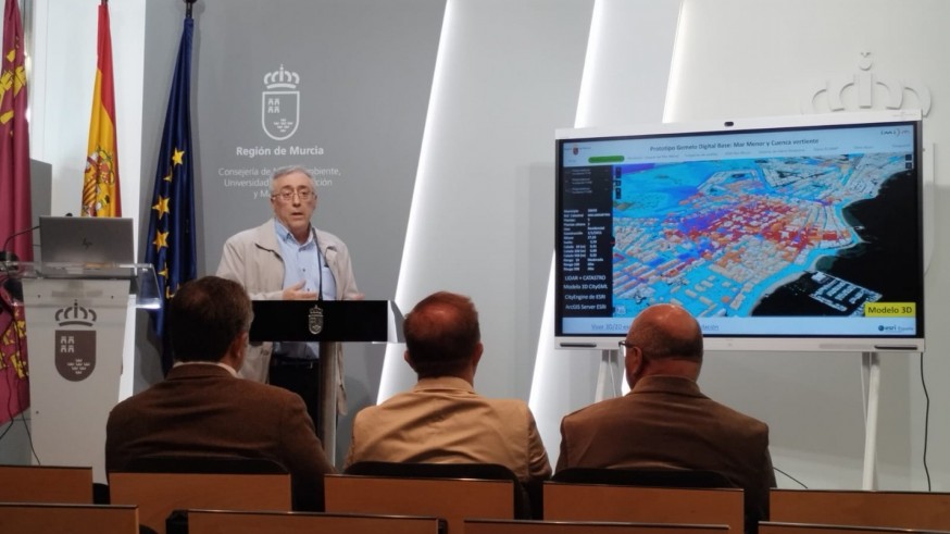 El 'gemelo digital' del Mar Menor realizará predicciones con Inteligencia Artificial