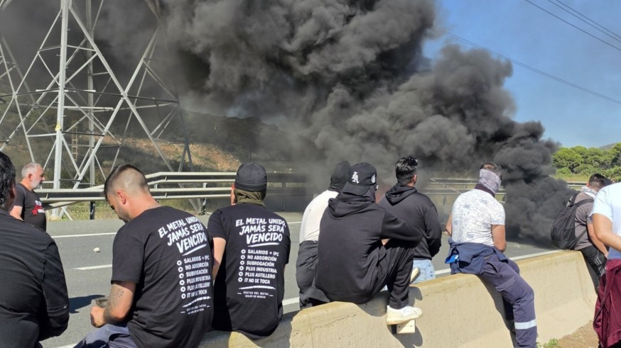 La huelga del metal afronta este miércoles una nueva reunión con la patronal tras los enfrentamientos en Cartagena