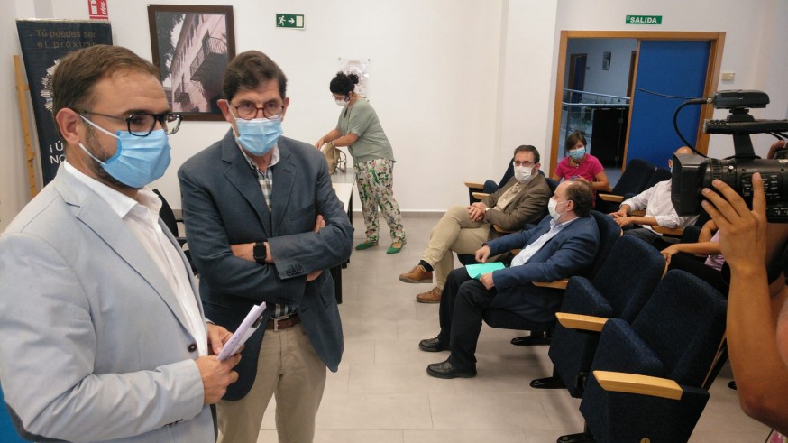 Reunión de la Comisión Técnica de Seguimiento de la Covid en Lorca.