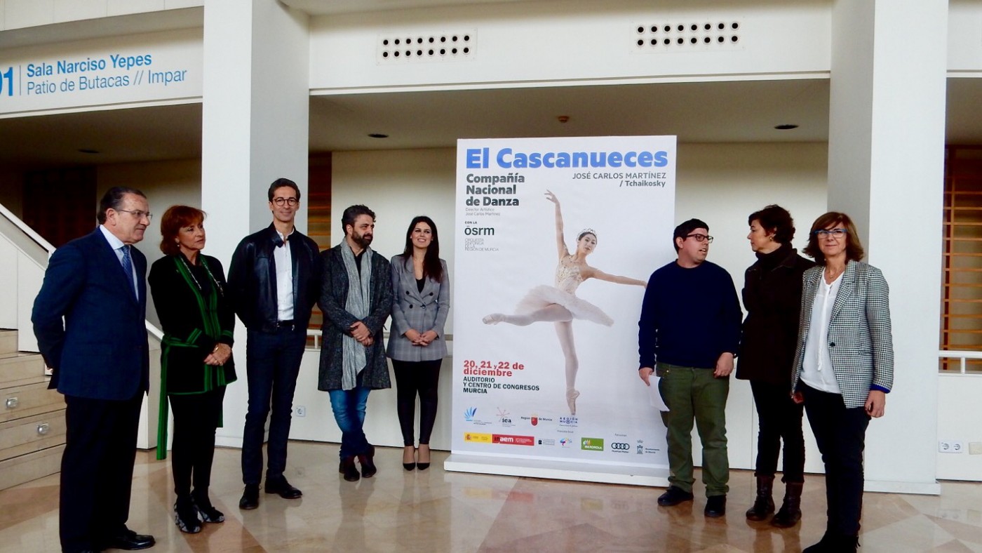 Presentación en el auditorio de "El Cascanueces"