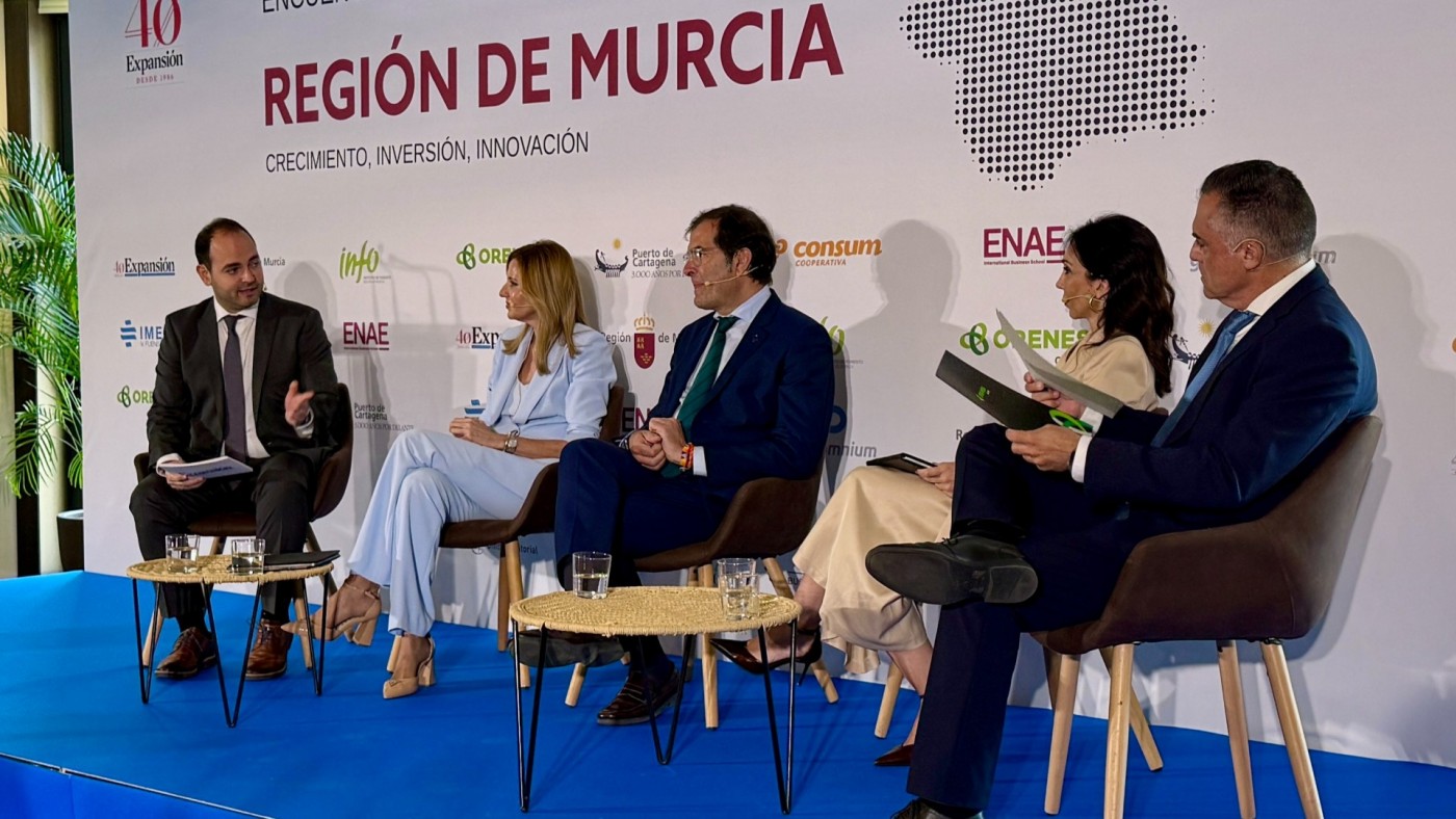 La Región de Murcia se proyecta como polo de crecimiento económico en el foro de Expansión