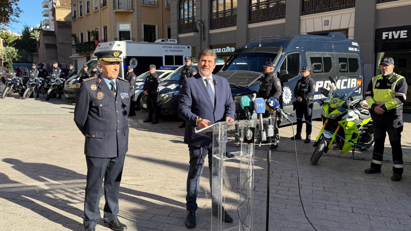 Despliegue especial en Murcia para que la Nochebuena y Nochevieja transcurran con normalidad