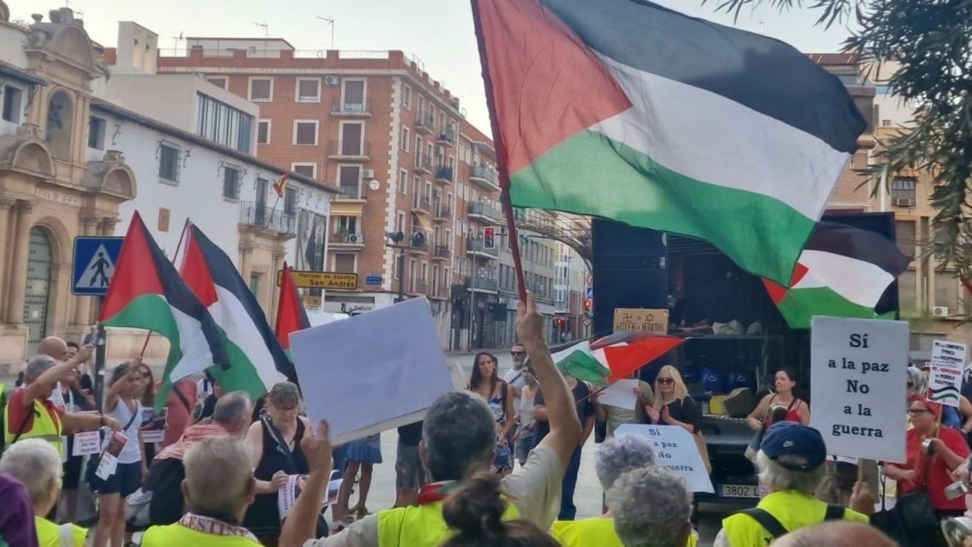Colectivos reclaman la ruptura de relaciones entre España e Israel y el embargo de armas