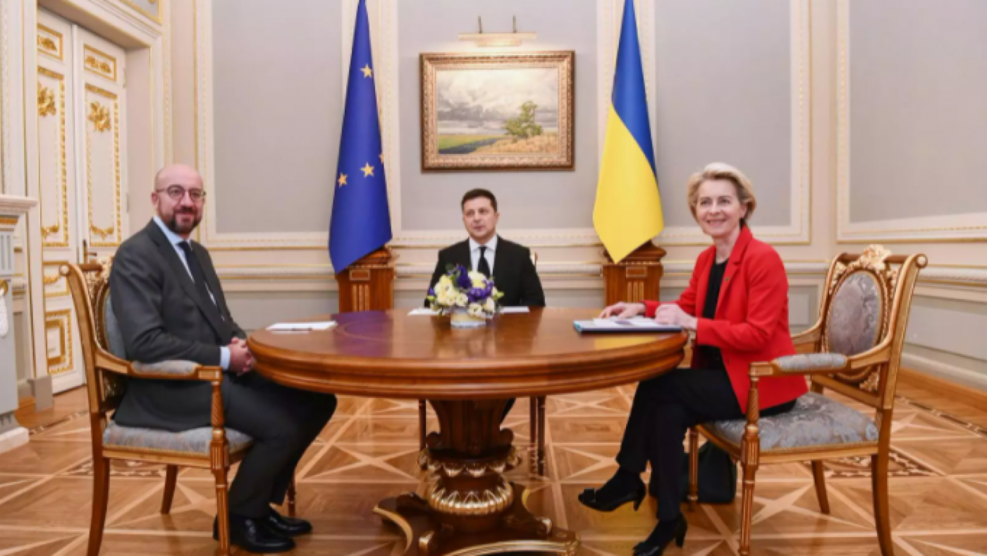 Zelenski vuelve a tratar con la UE la adhesión de Ucrania