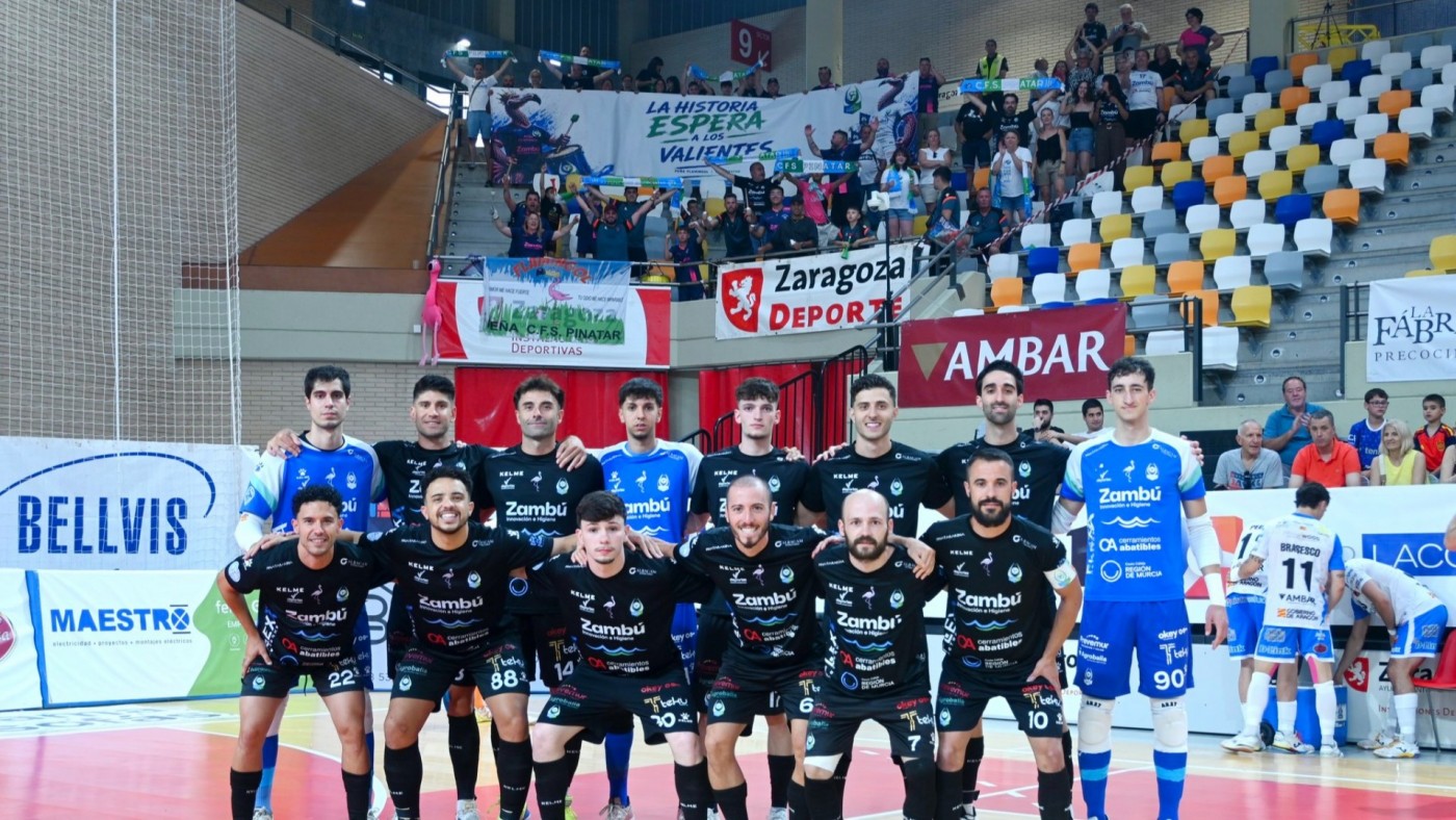 El Zambú Pinatar se desfonda en el tramo final y cae en Zaragoza