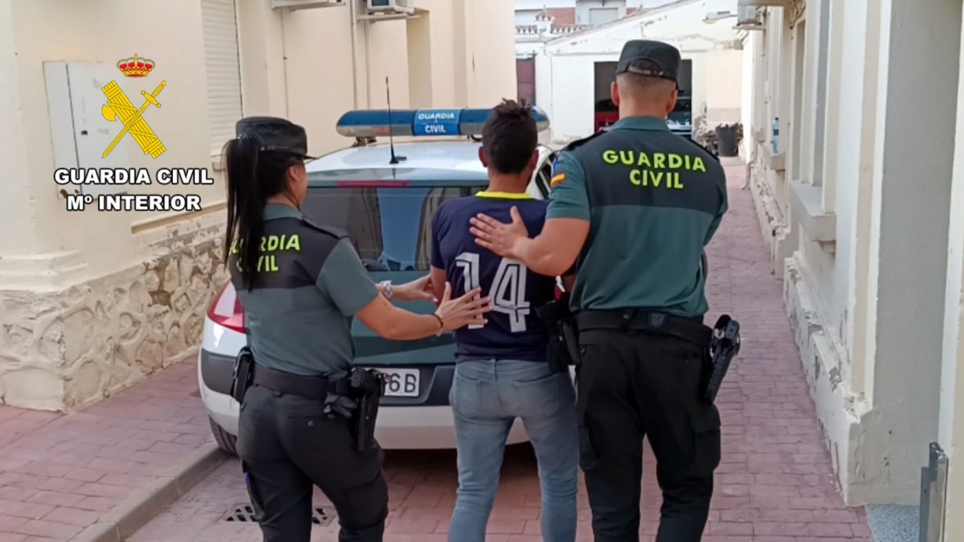 Detenido por atracar a una persona con discapacidad en Mula