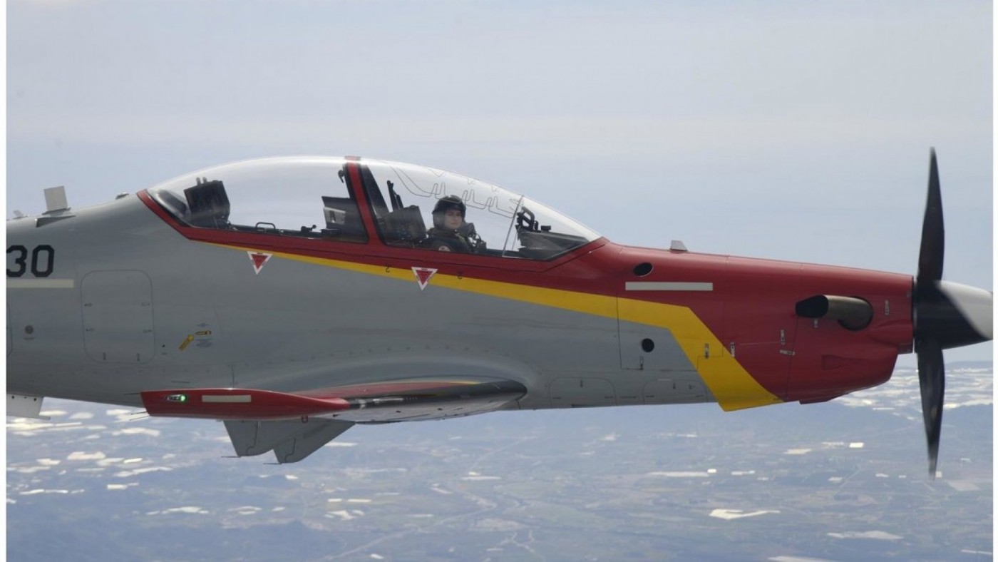 La Princesa Leonor completa su segundo vuelo en solitario en la Academia del Aire de San Javier 