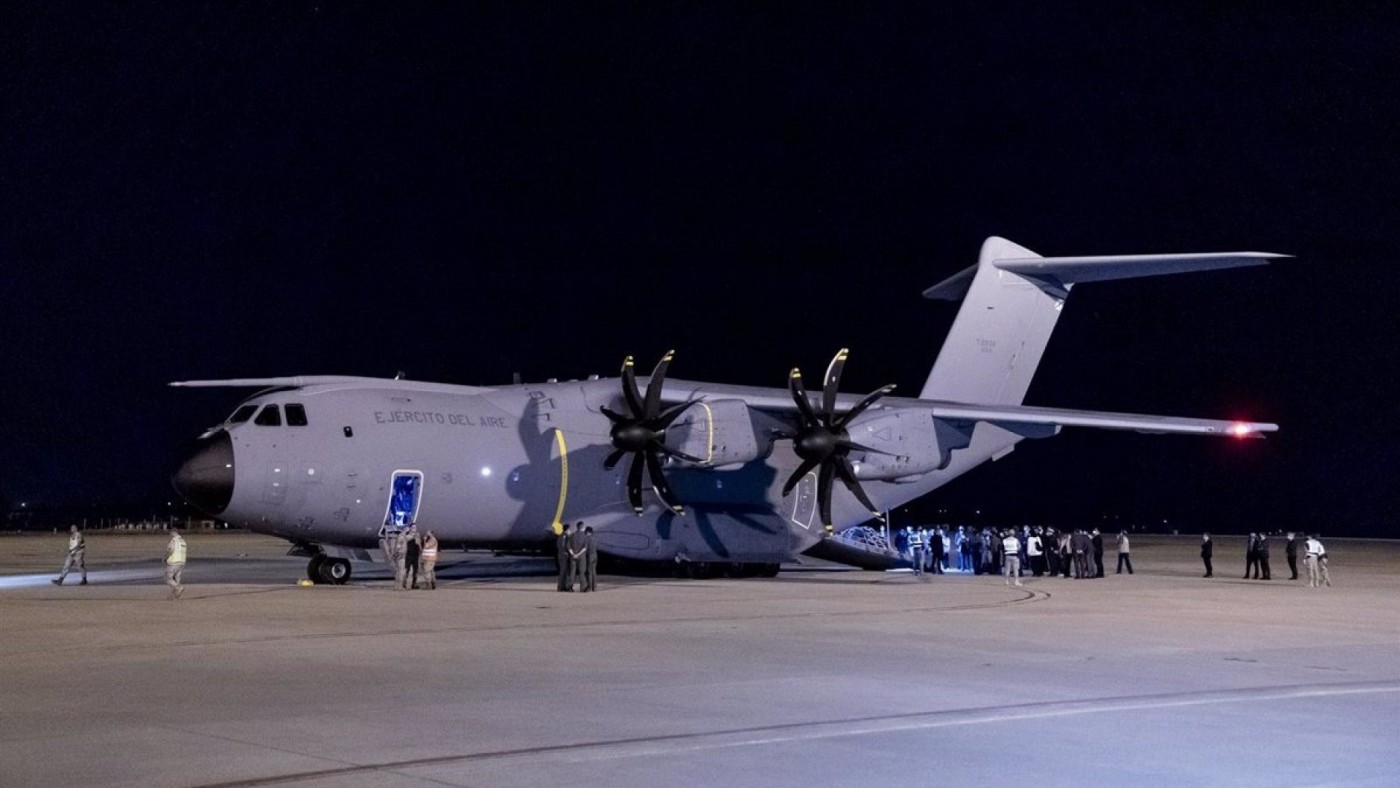 Preparados dos aviones para evacuar a los españoles del Líbano 